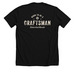 Inherited Hands., a Solid Black Blend Premium Unisex Tee (back-view)