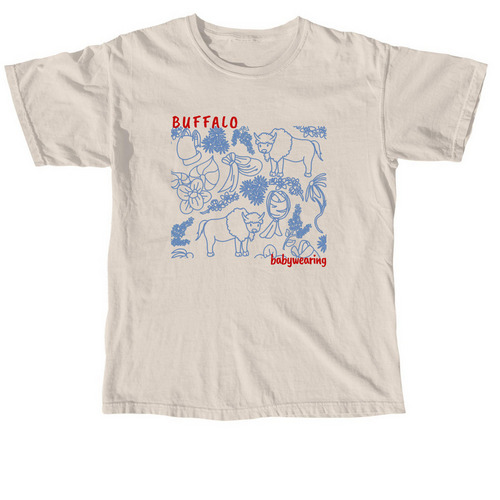 Buffalo Babywearing, a Ivory Comfort Colors Unisex Tee