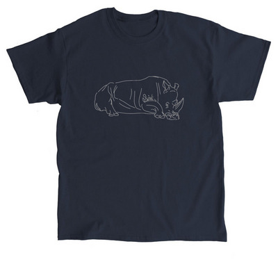 Sindi, a Navy Classic Unisex Tee