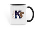 We Stand With KSAR - Peace mug, a Black Two-Tone Ceramic Mug