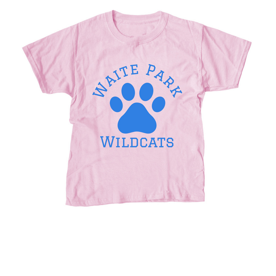 Youth Sizes & Adult Sizes, a Light Pink Youth Unisex Tee