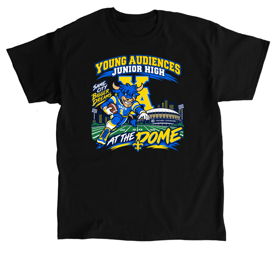 YAJH at the Dome, a Black Classic Unisex Tee