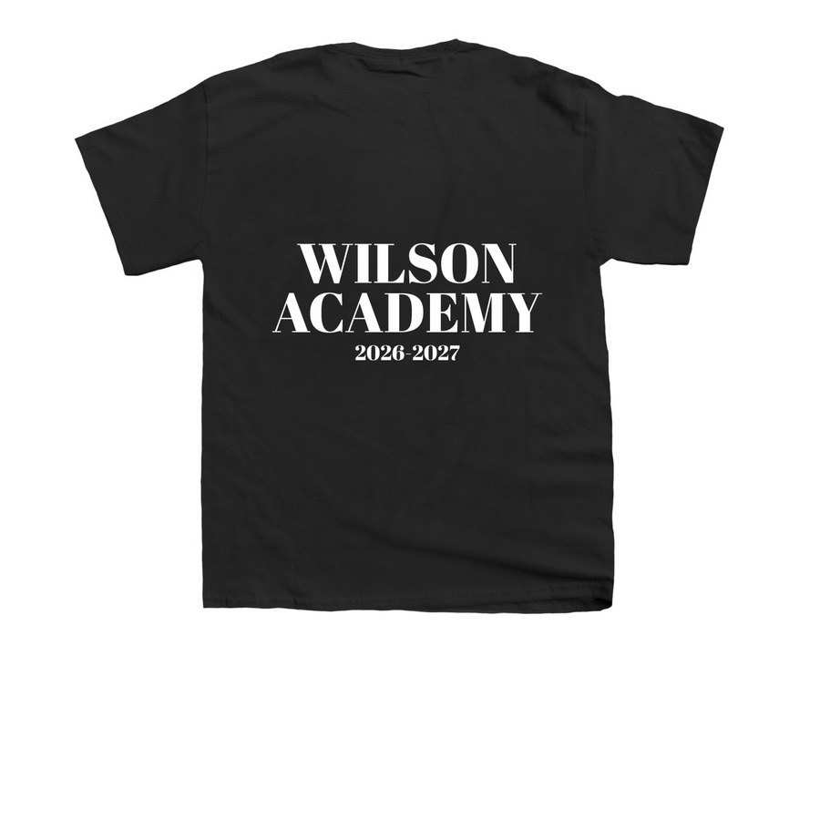 Fruit of the Spirit 2026-2027, a Black Youth Unisex Tee (back-view)