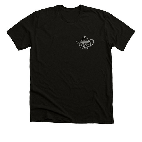 TeaFestPDX 2026 - 10th Anniversary, a Black Heather Premium Unisex Tee