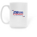 Exclusive Sustaining Donor Mug, a White Large Coffee Mug (back-view)