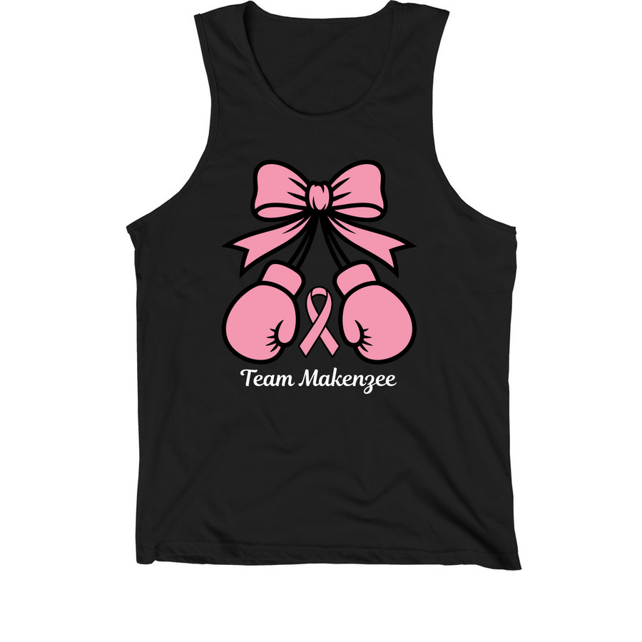 Unisex & Women?s Tanks | Team Makenzee, a Black Premium Cotton Tank