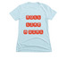 Girls Jiu Jitsu shirt, a Ice Blue Women's Slim Fit Tee