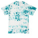 SSTLife - Angelic Vibes, a Teal Crystal Tie Dye Tee (back-view)