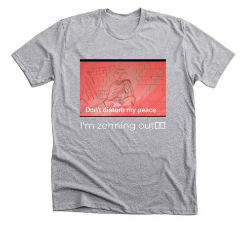 Let's get going!, a Athletic Heather Premium Unisex Tee