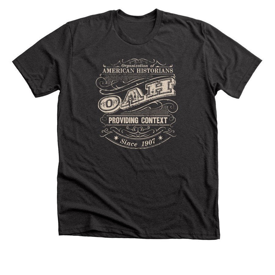 OAH Context Tee, a Dark Grey Heather Premium Unisex Tee