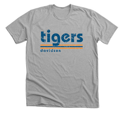 Vintage Tigers, a Athletic Heather Premium Unisex Tee