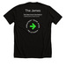James Pelotonia Gravel&nbsp;, a Solid Black Blend Premium Unisex Tee (back-view)