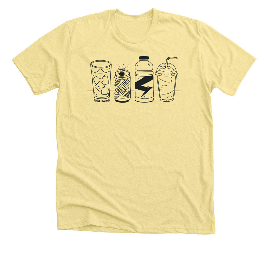Breakthrough for AVP-D, a Heather Yellow Gold Premium Unisex Tee