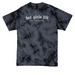 HOT GIRLS LIFT, a Black Crystal Tie Dye Tee