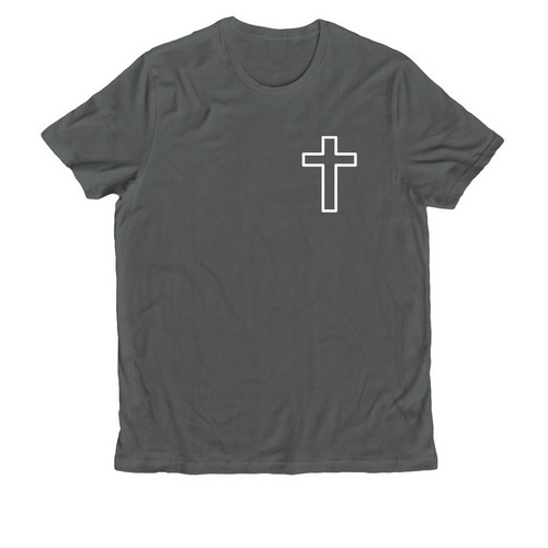 God's Got My Back ? Faith Collection, a Terrain Grey Allmade Organic Cotton Unisex Tee