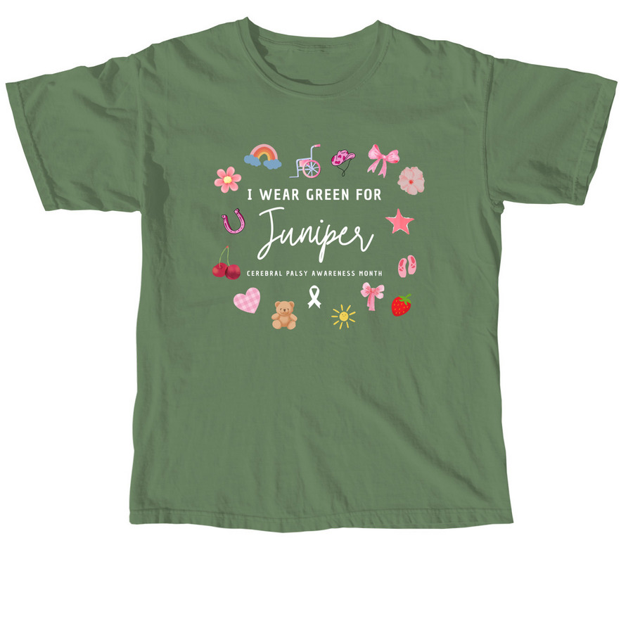Cerebral palsy awareness month, a Hemp Comfort Colors Unisex Tee