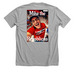 Mike The Republican, a Athletic Heather Premium Unisex Tee (back-view)
