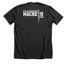 Macbeth Merch, a Dark Grey Heather Premium Unisex Tee (back-view)