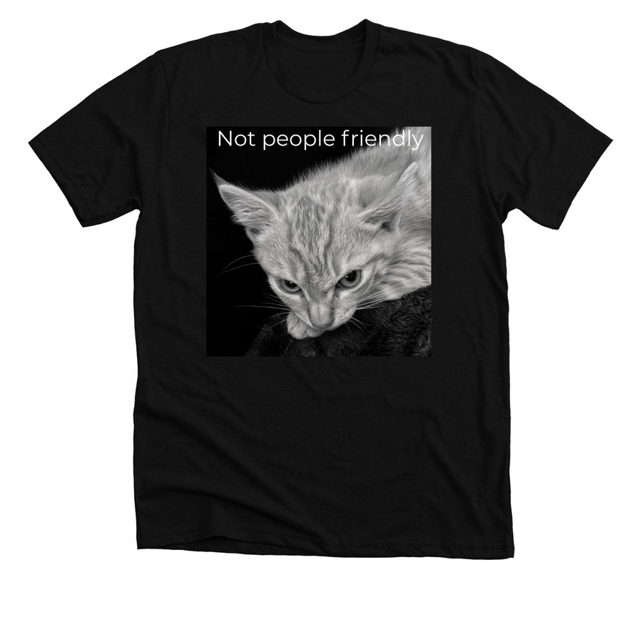Squanchy&nbsp;, a Solid Black Blend Premium Unisex Tee