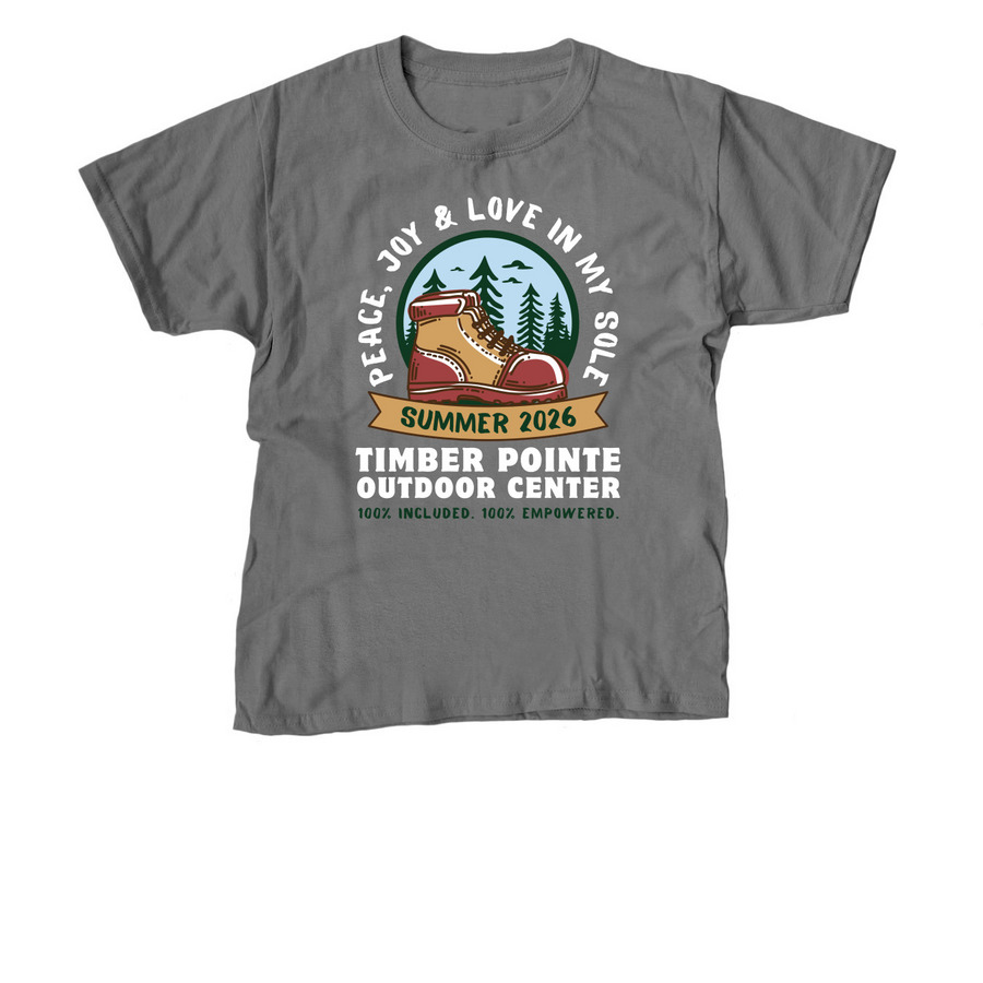 Summer 2026 Shirt- Youth White Font, a Charcoal Youth Unisex Tee