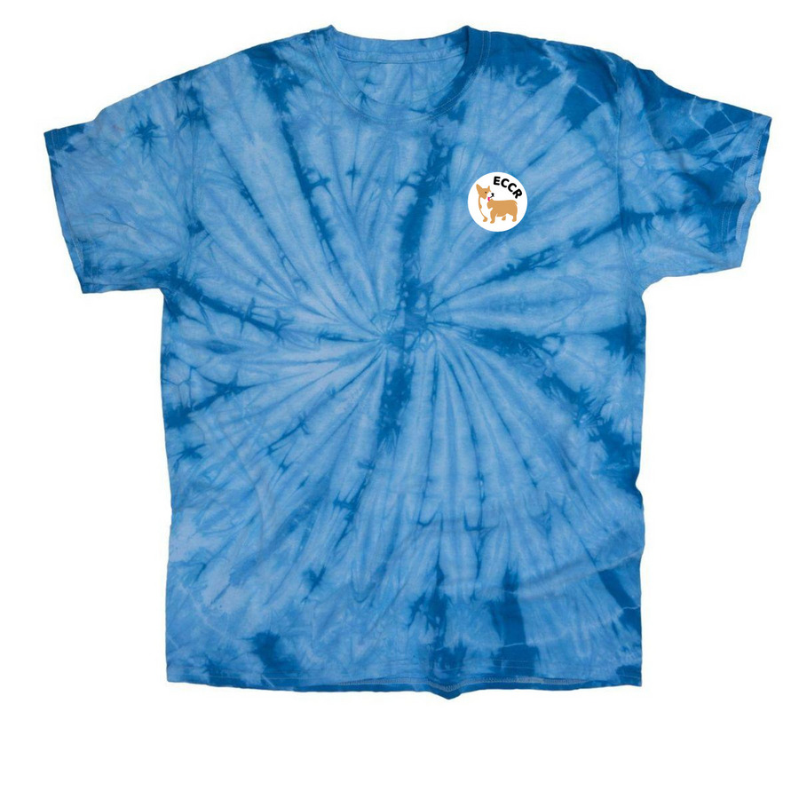ECCR Transport Volunteer, a Baby Blue Classic Tie Dye Tee