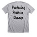 Blessed & Refreshed&nbsp;, a Athletic Heather Premium Unisex Tee (back-view)