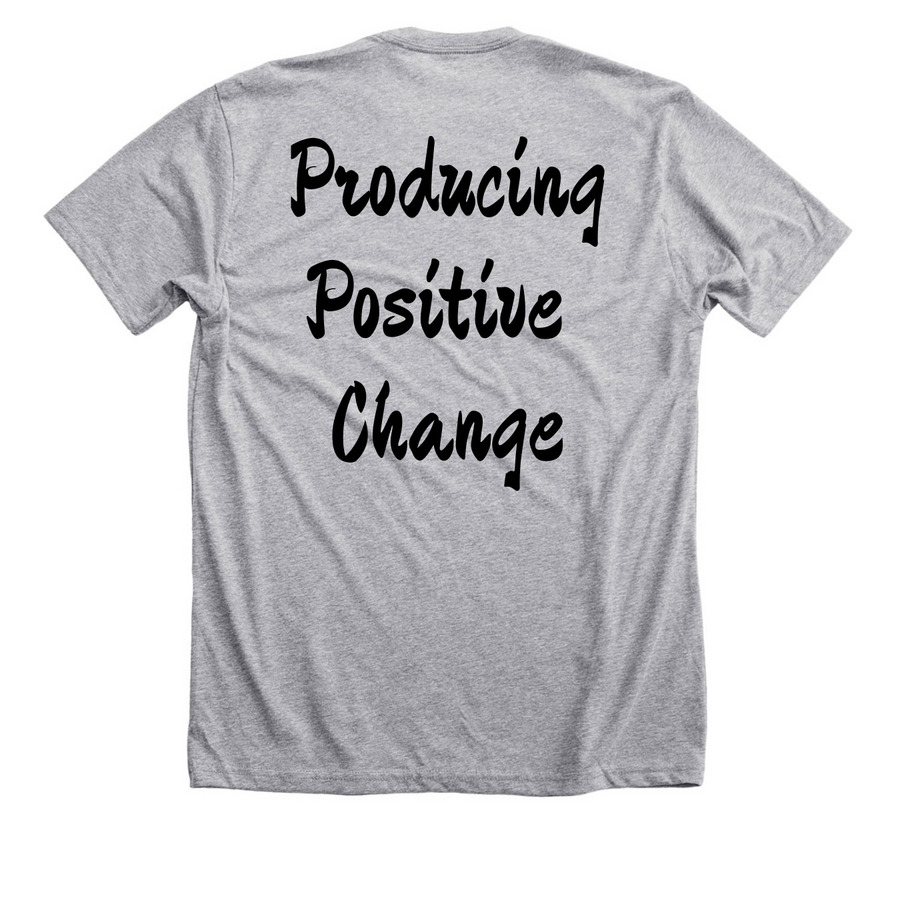 Blessed & Refreshed&nbsp;, a Athletic Heather Premium Unisex Tee (back-view)