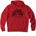 GIRLS WILL BE GIRLS, a Revolution Red Allmade Organic French Terry Pullover Hoodie