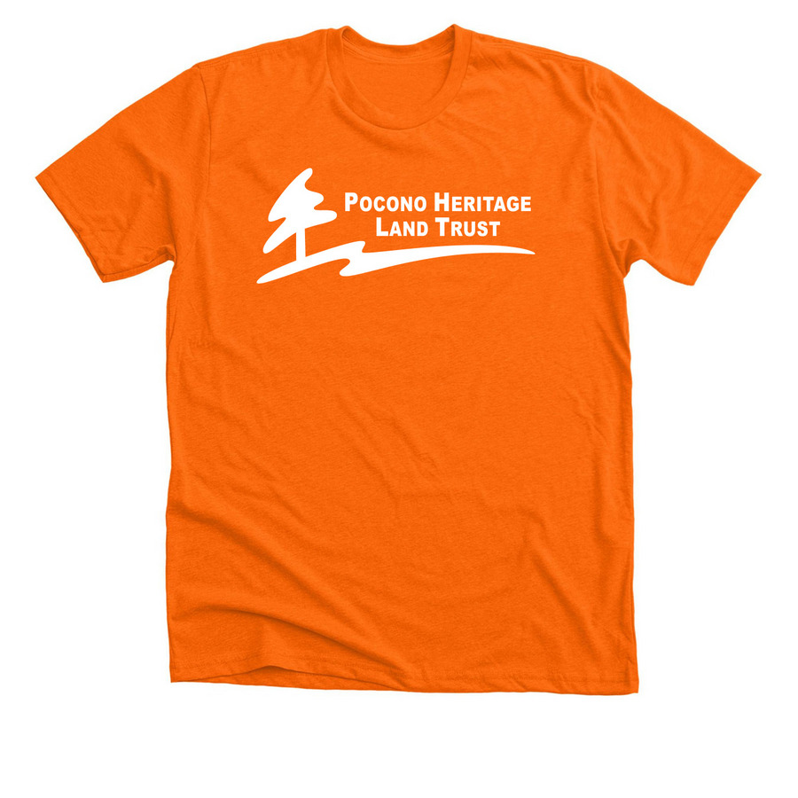 Orange PHLT Logo Shirt, a Neon Orange Premium Unisex Tee