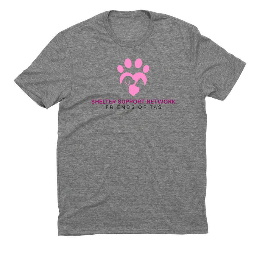 Friends of TAS 1, a Aluminum Grey Allmade Eco Triblend Unisex Tee
