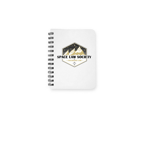 SLS Notebooks, a White Spiral Notebook