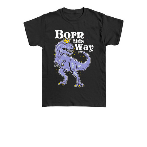 Born this way, a Black Toddler Tee