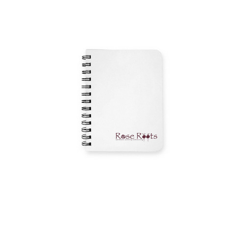 White Spiral Notebook, a White Spiral Notebook
