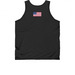 ROCKIES, a Black Classic Unisex Tank Top (back-view)