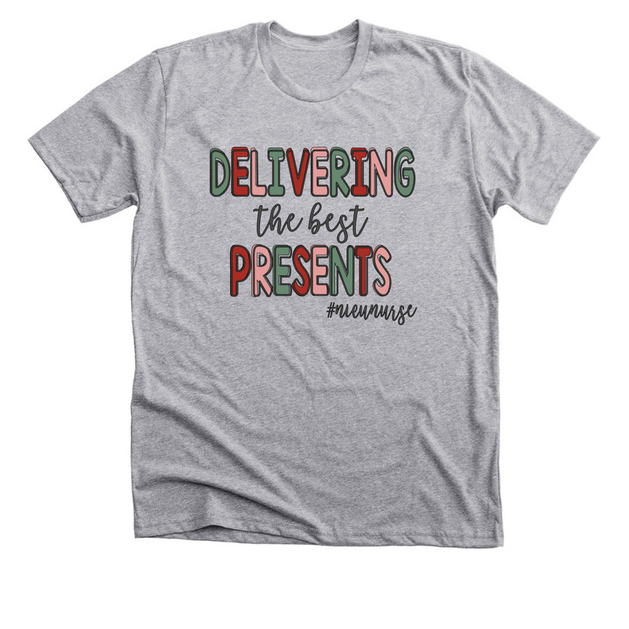 NICU Nurse Shirt Sale, a Athletic Heather Premium Unisex Tee