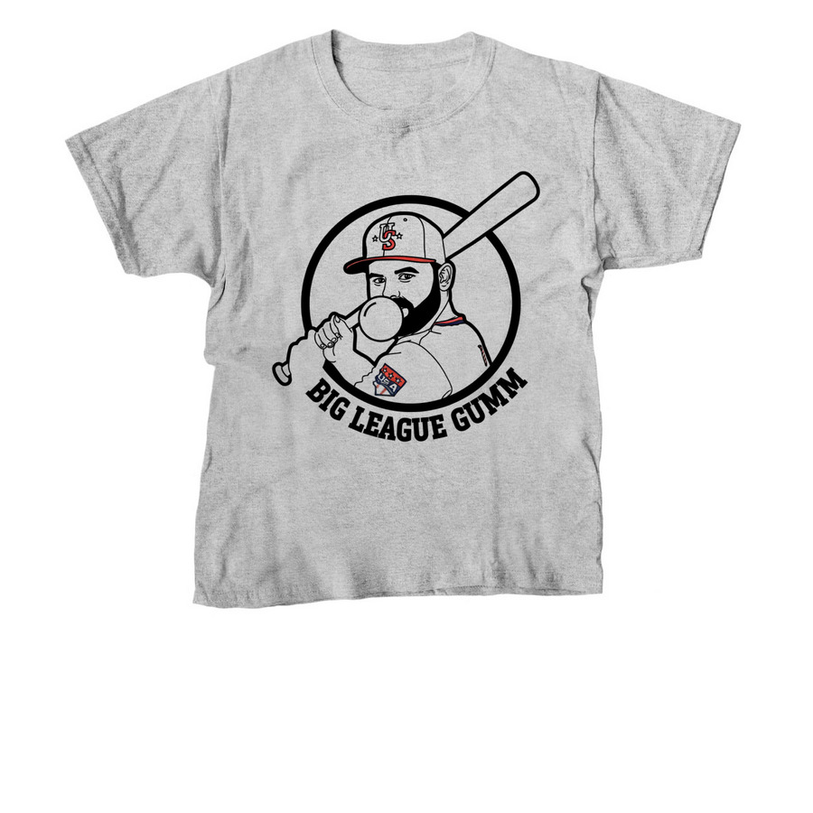 Big League Gumm, a Sport Grey Youth Unisex Tee