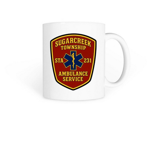 STAS Mugs, a White Coffee Mug