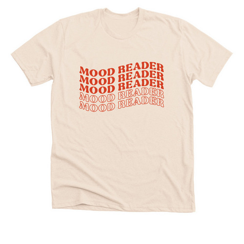 Mood Reader Shirt, a Heather Soft Cream Premium Unisex Tee
