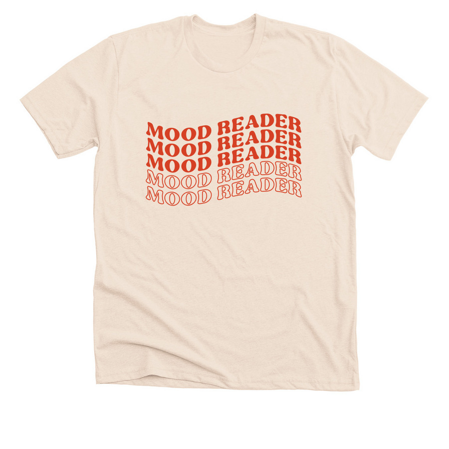Mood Reader Shirt, a Heather Soft Cream Premium Unisex Tee