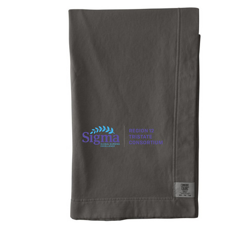 Region 12 Tri-State Consortium Merchandise, a Pepper Comfort Colors Blanket