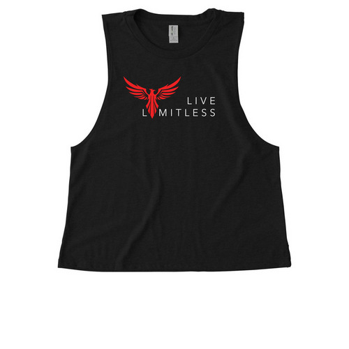 Women's Tanks&nbsp;, a Deep Black Allmade Eco Triblend Women?s Muscle Tank