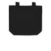 ECCR Tote Bags, a Black Organic Cotton Tote Bag (back-view)
