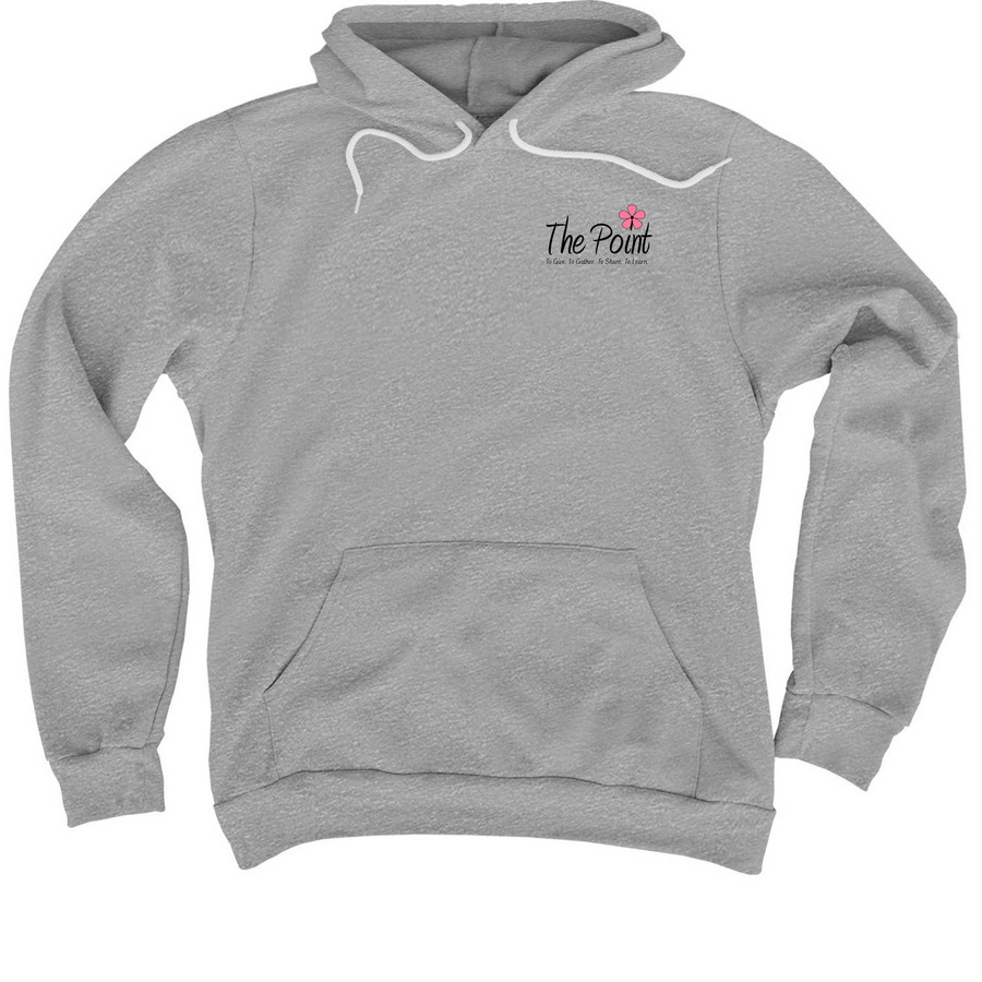 Long Sleeve&nbsp; - Small Logo on Chest, a Athletic Heather Premium Pullover Hoodie