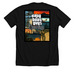 DBG San Diego (Andreas)&nbsp;, a Solid Black Blend Premium Unisex Tee (back-view)