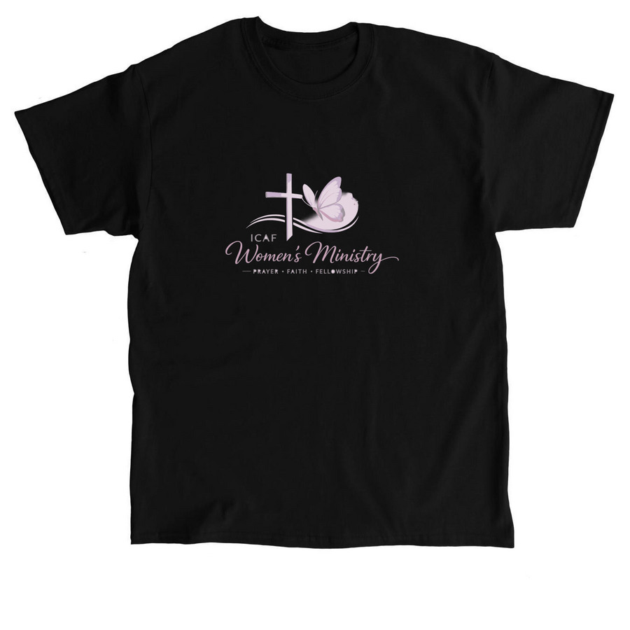 ICAF Women's T-Shirt&nbsp;, a Black Classic Unisex Tee