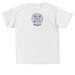 I Heart Rugby Shirts (Light), a White Classic Unisex Tee (back-view)