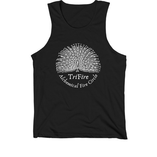 TriFire Flare, a Black Premium Cotton Tank