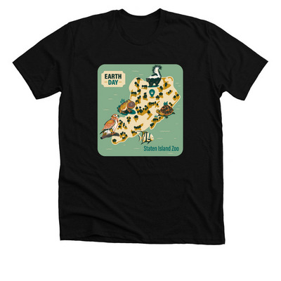 Earth Day 2023&nbsp;, a Solid Black Blend Premium Unisex Tee