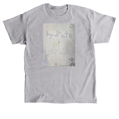 Hydrate or Dydrate, a Sport Grey Classic Unisex Tee