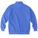 Pocket Logo Pullover, a Flo Blue Comfort Colors Quarter Zip Pullover (back-view)